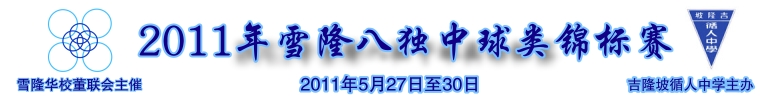 2011年雪隆八独中球类锦标赛